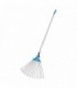 Grebla Pentru Frunze – Gradina – Coada otel –  15 Dinti – Latime Reglabila 30/50 Cm –  125 cm