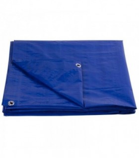 Prelata Impermeabila Cu Inele – 4.9x7.9 m – Pe – 80 G/mp – 40 mp
