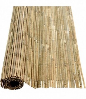 Gard/paravan Din Bambus Natural – 5x1 M