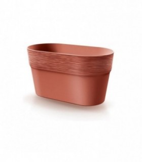 Ghiveci Decorativ De Flori – Oval – Cupru – 27.7x14.7x14.8 Cm – Furu