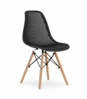Scaun Stil Scandinav – Artool – Maro – Pp – Lemn – Negru – 44.5x51x82.5 Cm