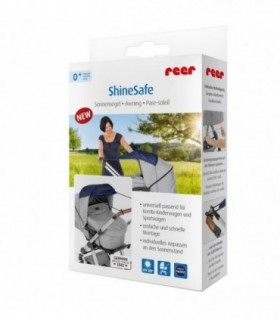 Copertina Pentru Protectie Solara Uv 50 – Parasolar Pentru Carucior De Copii – Model Universal – Bleumarin – Reer Shinesafe Bleu 84