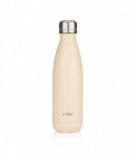 Sticla De Baut Termoizolanta Din Otel Inoxidabil Vidat Colour – 500 Ml – Bej – Reer 90800