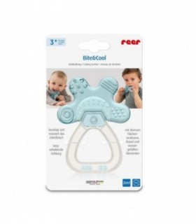 Inel Pentru Dentitie Bite & Cool Cu Zornaitoare Pentru Bebelusi – 3 Luni – Reer 79313