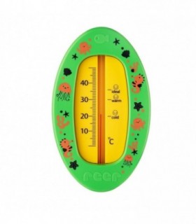 Termometru De Baie Pentru Copii – Fara Mercur – Fara Bpa – 0 Luni – Verde – Reer 24133