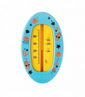 Termometru De Baie Pentru Copii – Fara Mercur – Fara Bpa – 0 Luni – Albastru – Reer 24123