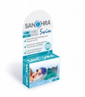 Dopuri De Urechi Pentru Inot – Impiedica Patrunderea Apei In Urechi La Adulti – Reutilizabile – Albastre – Sanohra Swim