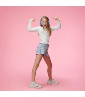 Casti Antifonice Pliabile Pentru Copii 5-16 Ani – Ofera Protectie Auditiva – Snr 25 – Albastru – Alpine Muffy Kids Blue