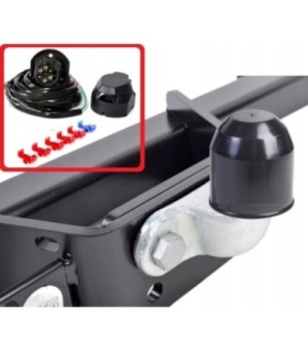 Kit Cablaj Pentru Montaj Carlig Remorca – Priza Cu 7 Pini – Lungime Cablu 1 – 5m