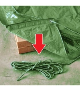 Sfoara Rasucita Pentru Fixare Prelata – 6mm X 25m