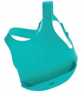Baveta Flexi Bib Minikoioi – 100% Premium Silicone Aqua Green