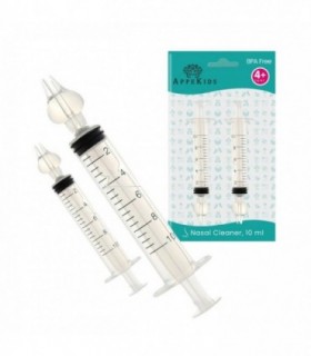 Set 2 Seringi Pentru Lavaj Nazal – Appekids – 10ml – 4luni