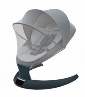 Leagan Electric Multifunctional Pentru Bebelusi Appekids - I-size - Powder Grey