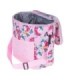 Geanta Termoizolanta Pentru Picnic Sau Plaja – Capacitate 11l – Culoare Roz Cu Flori