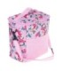 Geanta Termoizolanta Pentru Picnic Sau Plaja – Capacitate 11l – Culoare Roz Cu Flori