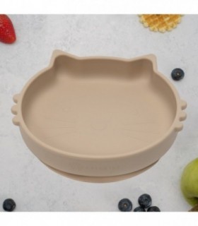 Bol Din Silicon – Appekids – Kitty Ii - Bubble Beige