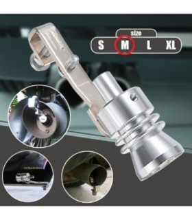 Fluier Din Aluminiu Pentru Toba Marime M – Compatibil Cu Motoare Intre 1600 - 2000 Cc
