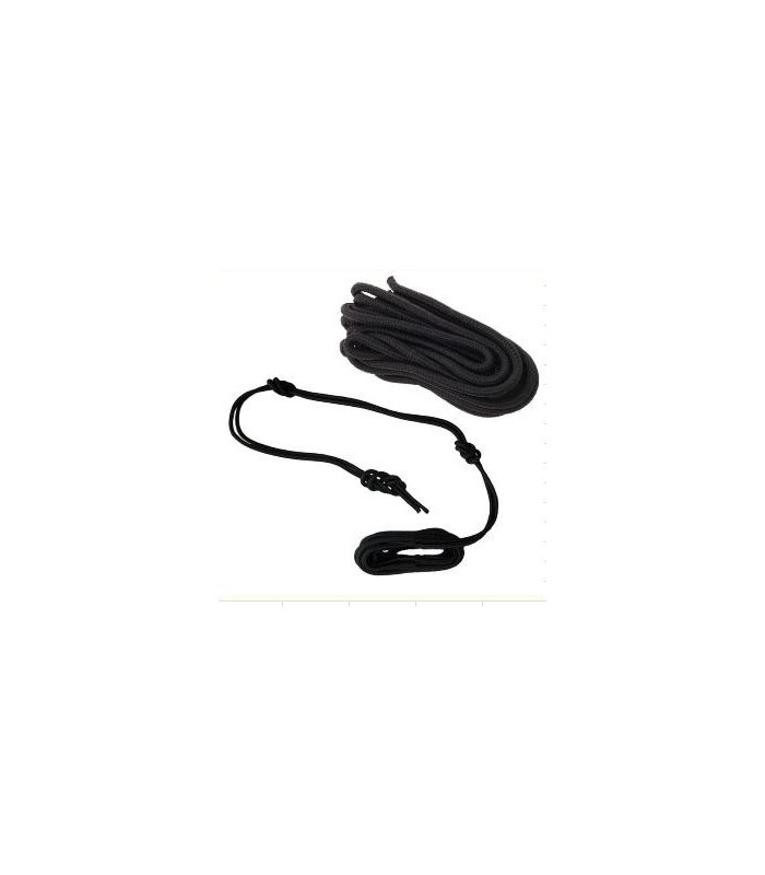 Franghie Impletita Pentru Montaj Leagane – Hamace – Prelate – Umbrare – Lungime 2m – Culoare Neagra