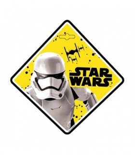 Semn de avertizare Baby on Board Star Wars Stormtrooper Seven