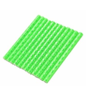 Set 12 Ornamente Din Material Reflectorizant Pentru Spite Bicicleta – Culoare Verde
