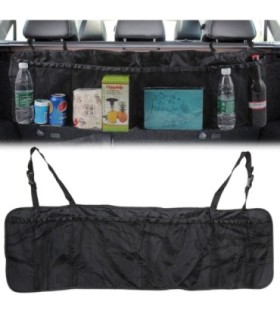 Organizator Portbagaj Auto Cu 6 Buzunare – 33 X 104 Cm – Culoare Neagra