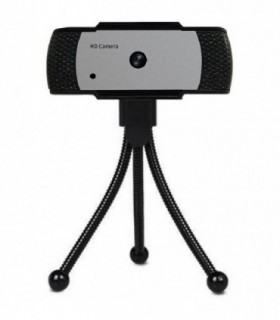 Camera Web 5MP, USB 2.0, FullHD, Autofocus, Trepied inclus In One Negru