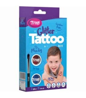 Set tatuaje temporare cu sclipici Plucky Tytoo