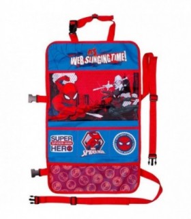 Organizator auto si carucior Spiderman Super Heroes Seven Rosu