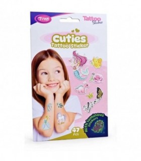 Set 47 tatuaje temporare tip autocolante Dragute Tytoo