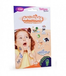 Set 69 tatuaje temporare tip autocolante Animale Tytoo