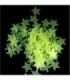 Set 100 stelute decorative Fluorescente care absorb lumina si stralucesc in intuneric