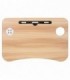Masa pentru Laptop plianta din MDF, dimensiune 60 x 39,5 cm, cu USB, lampa si ventilator