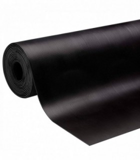 Covor Antiderapant din Cauciuc, Linoleum din Cauciuc pentru Protectie Podea Auto - model STRIURI FINE