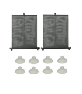 Jaluzele Auto Retractabile Negre Set 2 Buc X 50cm Latime