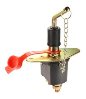 Intrerupator Contact General Dimensiune Mare Pentru Camioane – 12v - 24v – Cu Cheie Metalica