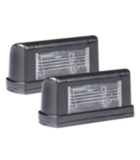 Set 2 Lampi Pentru Iluminat Placuta De Inmatriculare – 12 - 24v