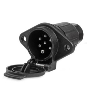 Priza Remorca Cu 7 Pin – Tip N – Tensiune 24v – Destinatie Tir – Camion