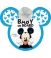 Semn de avertizare Baby on Board Mickey Disney CZ10423 Albastru