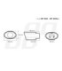 Ornament Toba Esapament Din Otel Inoxidabil Mt 023blc