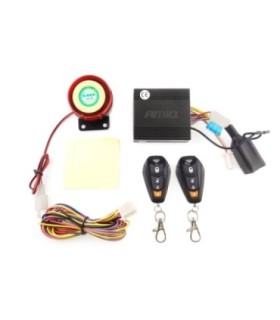 Alarma Motocicleta Cu Functie Pornire Motor Telecomenzi Mca14
