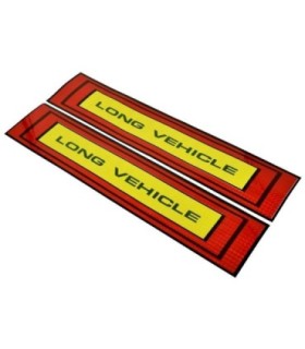 Set Sticker Reflectorizant Pentru Camion Long Vehicle 50 X 10cm