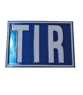 Placuta Metalica Tir Din Otel Reliefat