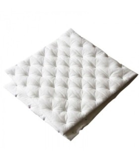 Material Insonorizant Auto Gofrat Autoadeziv – 50 X 80 Cm – Culoare Alba