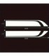 Set 2 Stickere Autoadezive Tuning – Model Hood Stripes V1 – Dimensiune 85 X 12 Cm – Culoare Alba