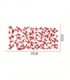 Set 2 Stickere Autoadezive Tuning In Doua Culori – Model Paint Stains – Dimensiune 97 X 47 Cm – Culoare Negru Rosu