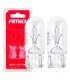 Set 2 Becuri Cu Halogen – Soclu T10 – W5w – W2.1x9.5d – Alimentare 12v