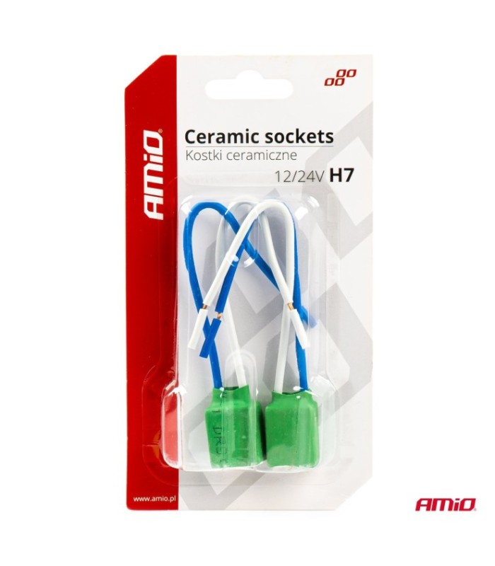 Set 2 Mufe Ceramice Soclu H7 – Rezistente Termic