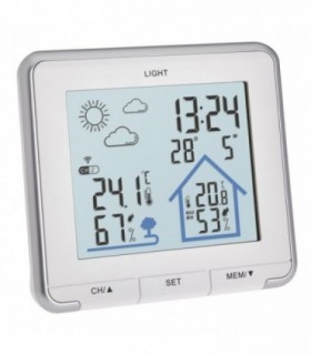 Statie Meteo Wireless Life Tfa 35.1153.02 – Cu Transmitator Wireless Extern Inclus – Alba